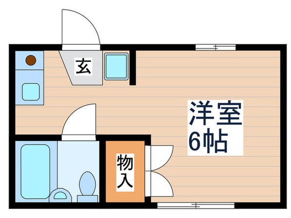 イ－ストマンションの物件間取画像